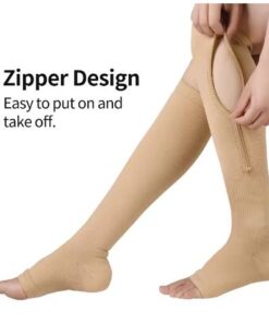 Zipper Compression Socks